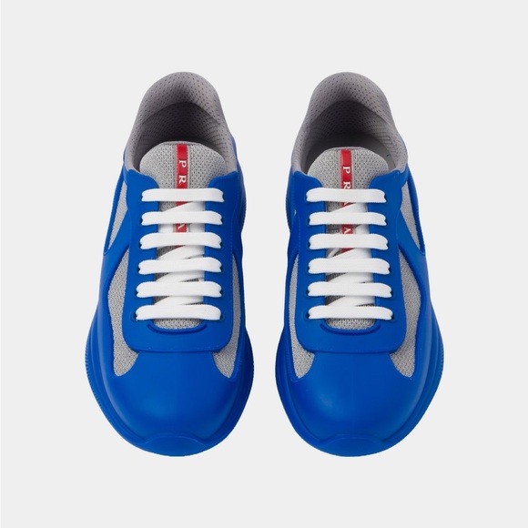 Prada America's Cup Soft Rubber And Bike Fabric Sneaker - Picture 3 of 6